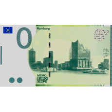 0 Euro biljet Hamburg